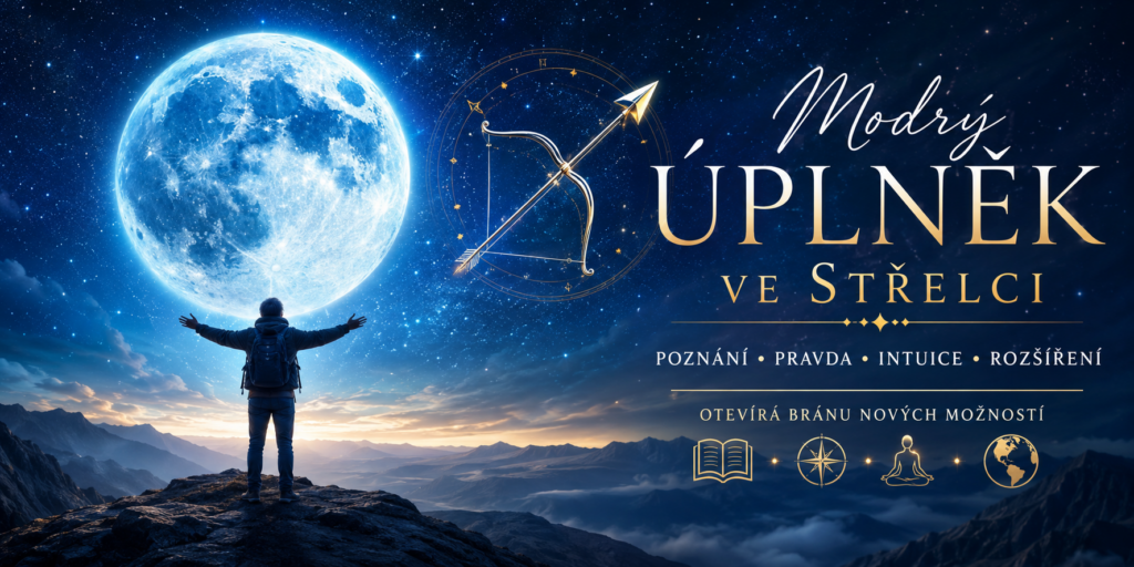 úplněk ve střelci